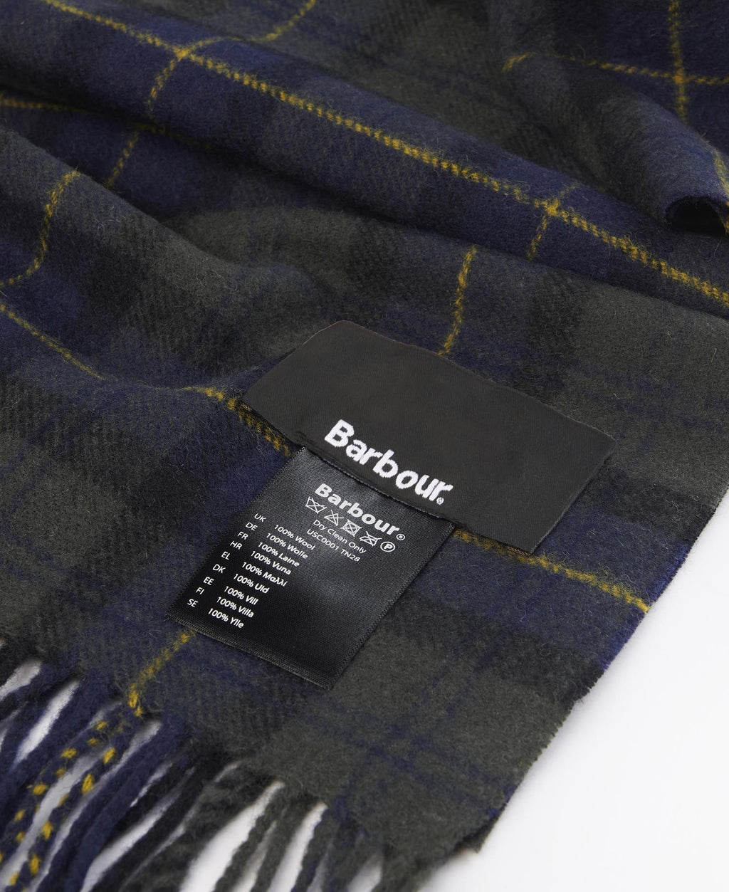Sjaals groen Barbour