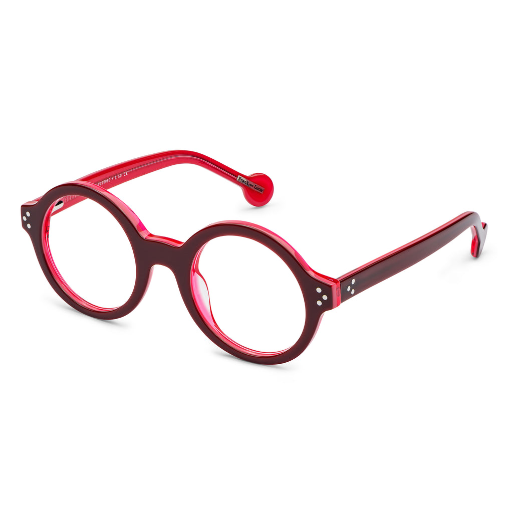 Leesbrillen rood Frank and Lucie