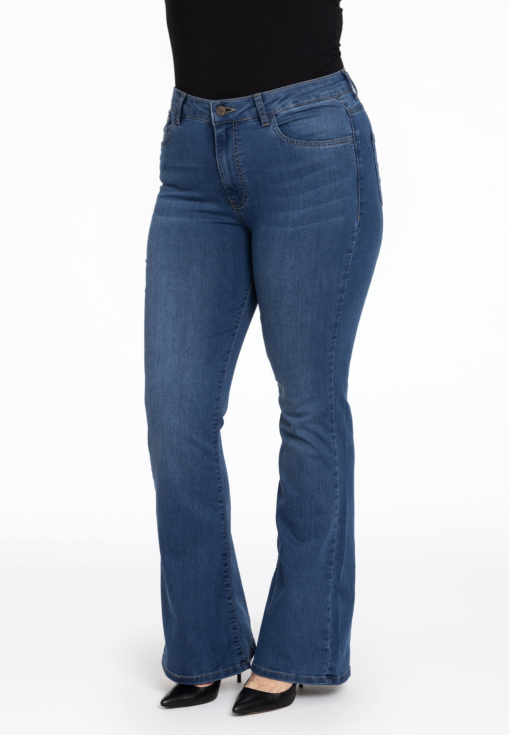 Jeans blauw Yoek