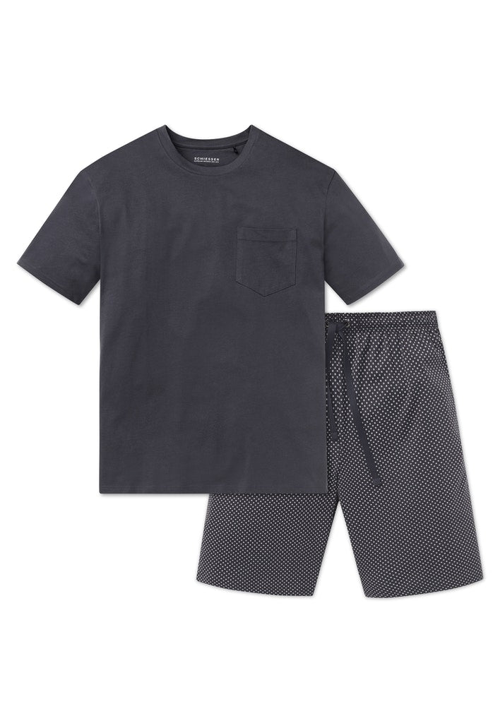 Pyjama's grijs SCHIESSER