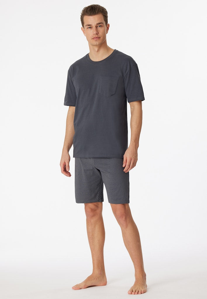 Pyjama's grijs SCHIESSER