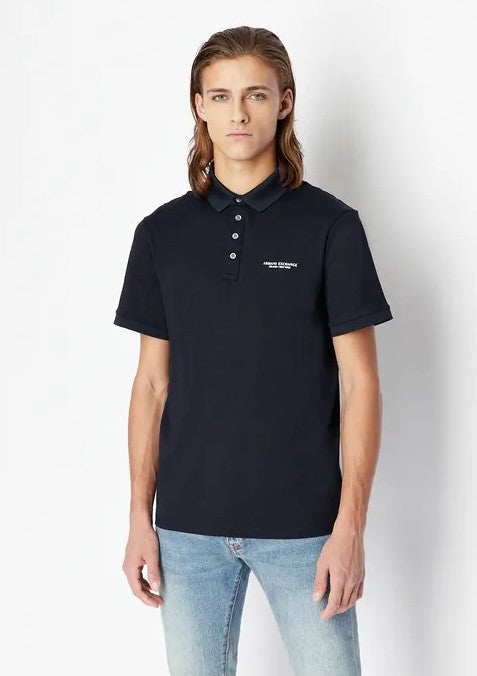 Polo's korte mouw blauw Armani Exchange