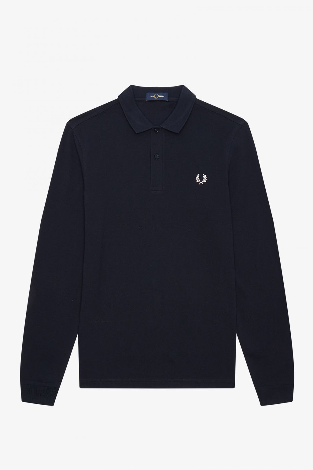 Polo's lange mouw blauw Fred Perry