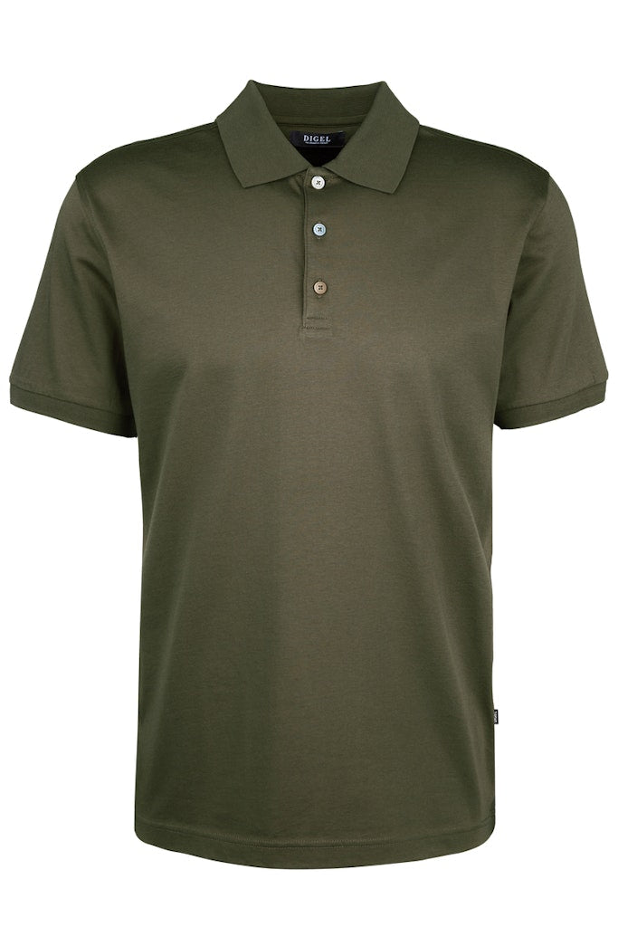 Polo's korte mouw groen DIGEL