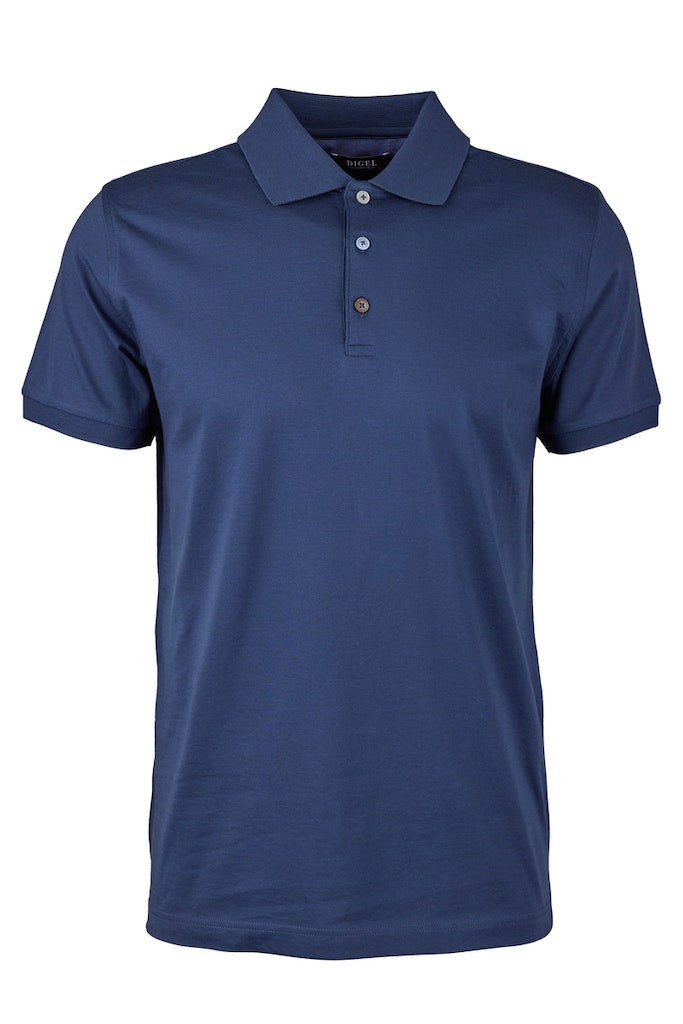 Polo's korte mouw blauw DIGEL