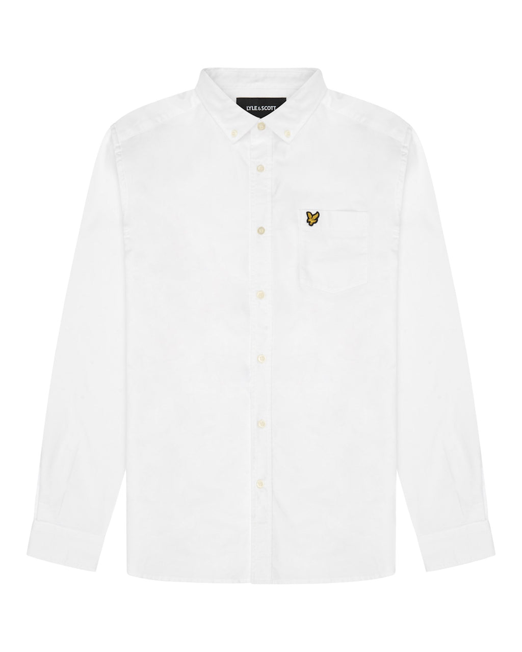 Hemden lange mouw wit Lyle & Scott