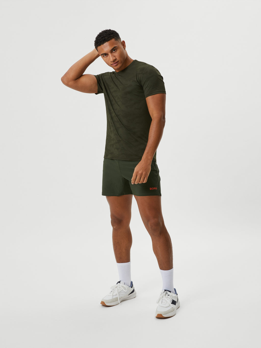 T-shirts korte mouw groen Björn Borg