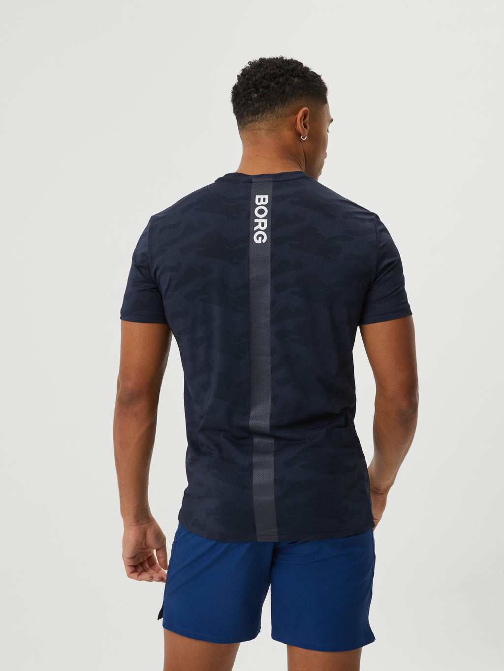 T-shirts korte mouw blauw Björn Borg