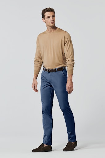 Broeken blauw Meyer