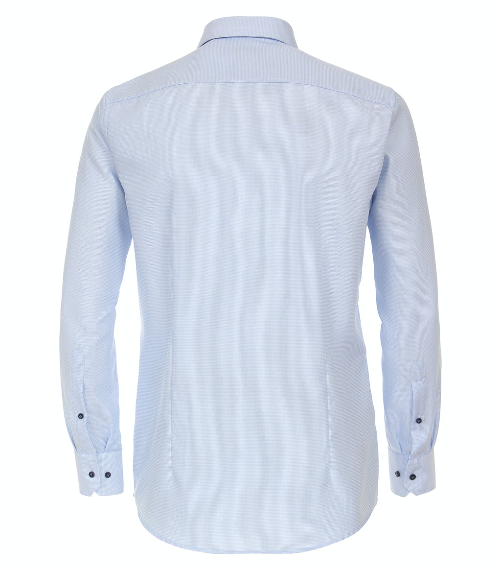 Hemden lange mouw blauw VENTI