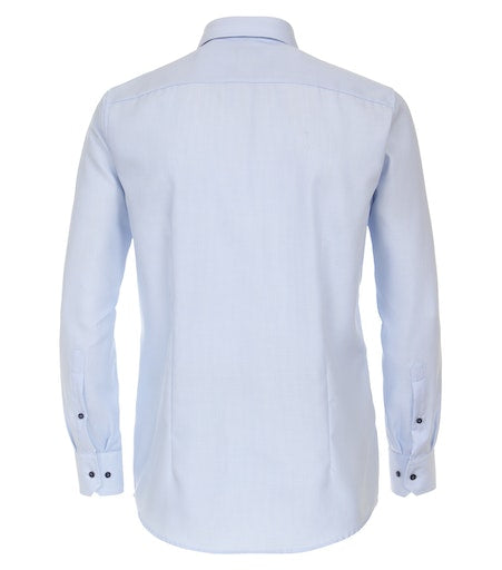 Hemden lange mouw blauw VENTI