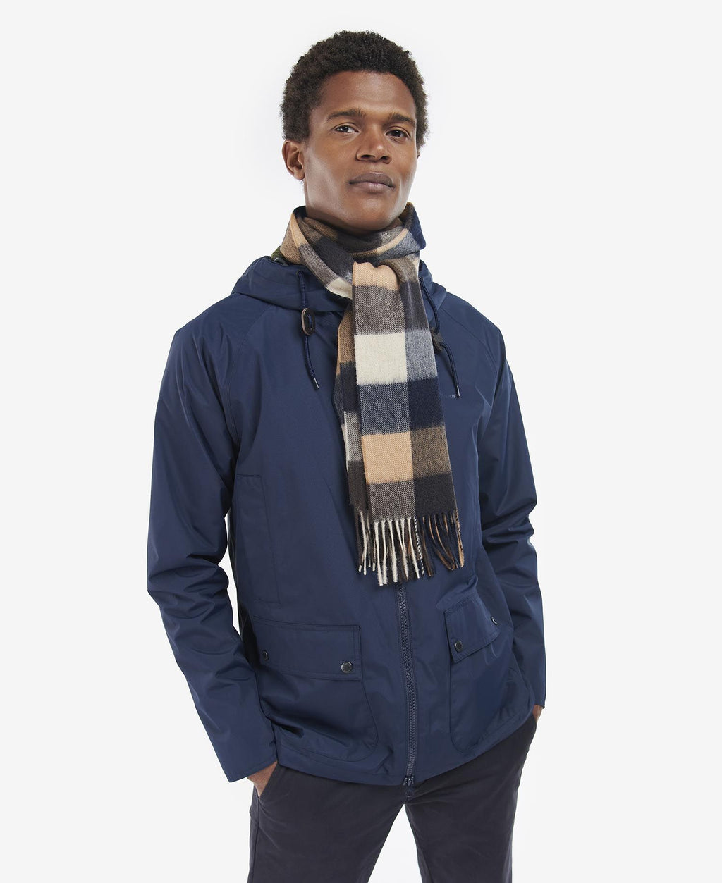 Sjaals multicolor Barbour