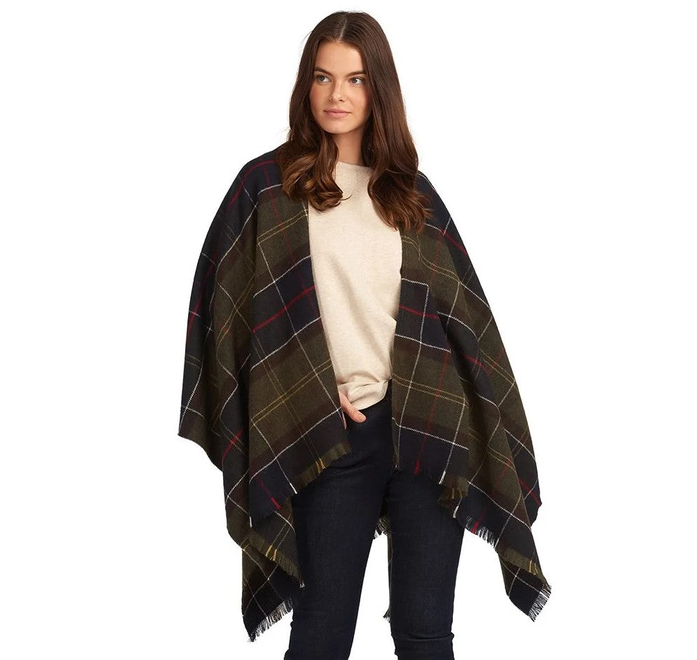 Poncho's multicolor Barbour