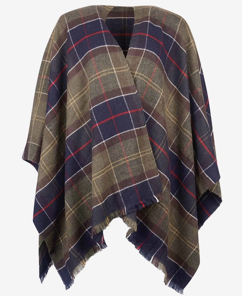 Poncho's multicolor Barbour