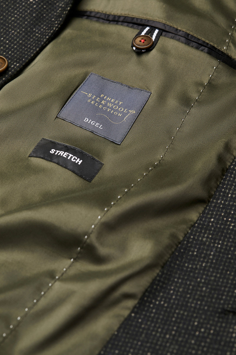 Kostuumblazers groen DIGEL