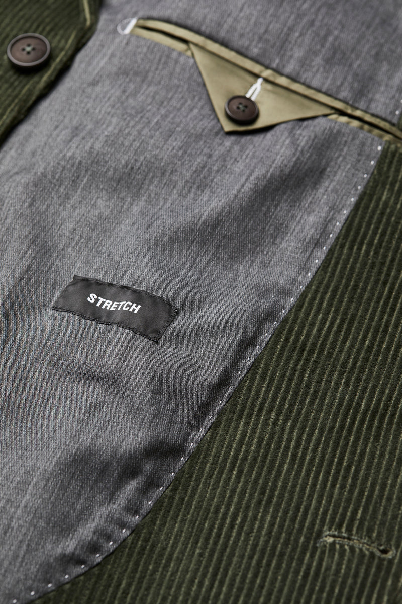 Kostuumblazers groen DIGEL