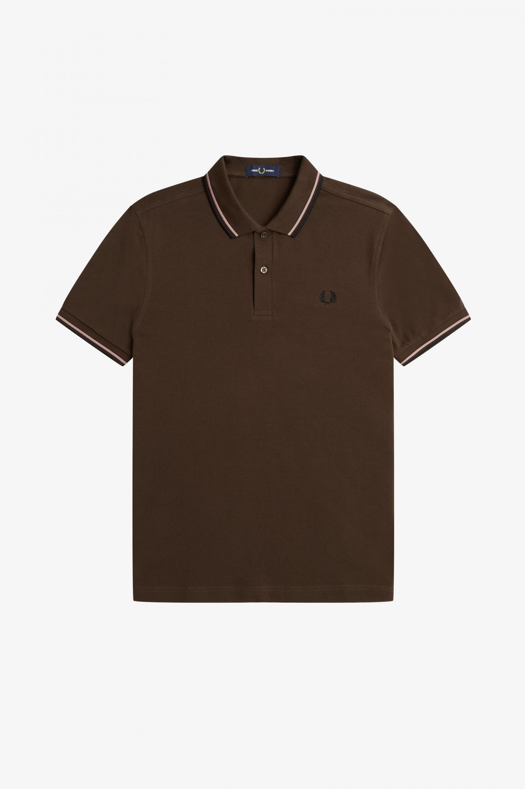 Polo's korte mouw bruin Fred Perry