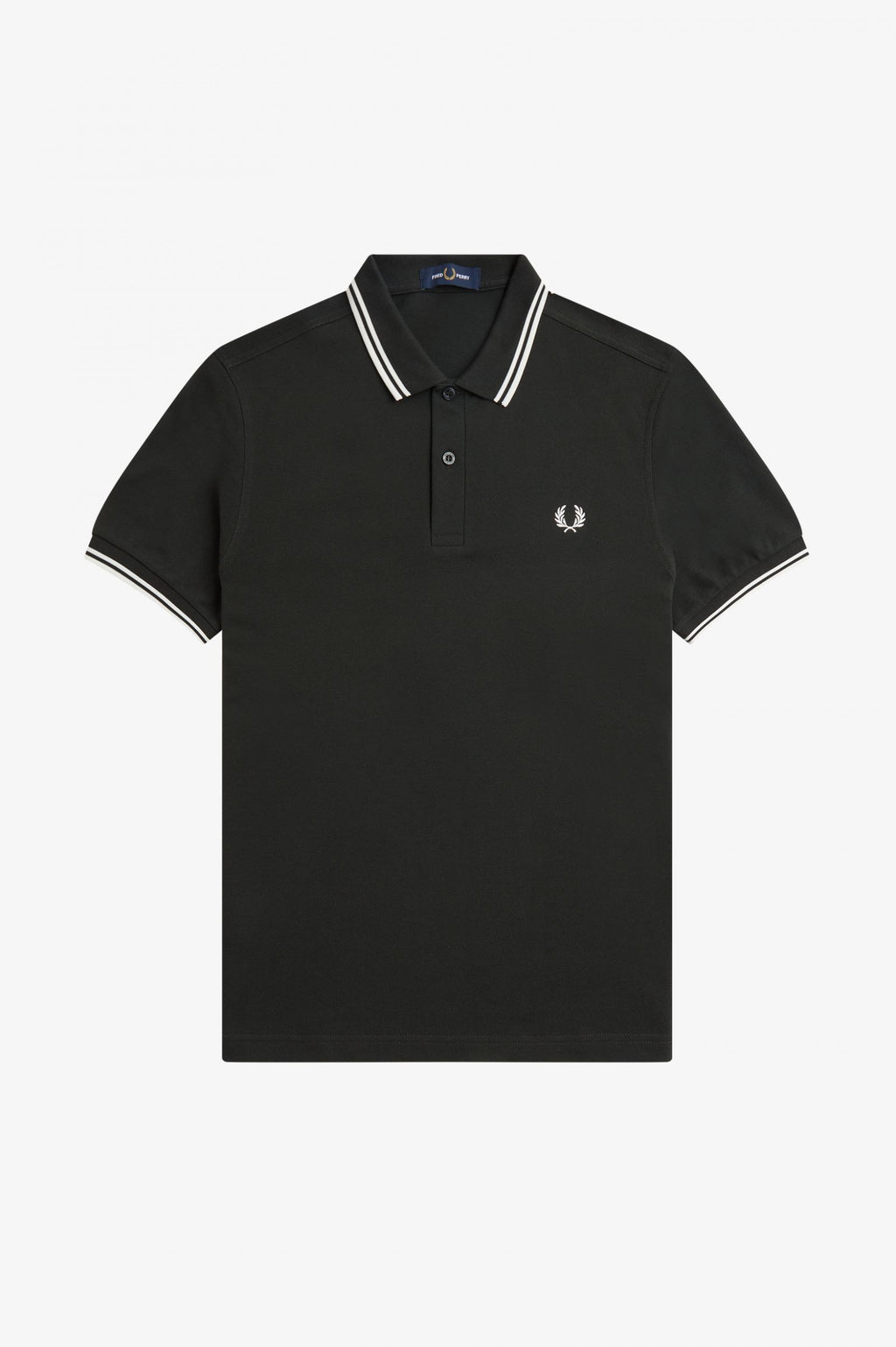 Polo's korte mouw zwart Fred Perry