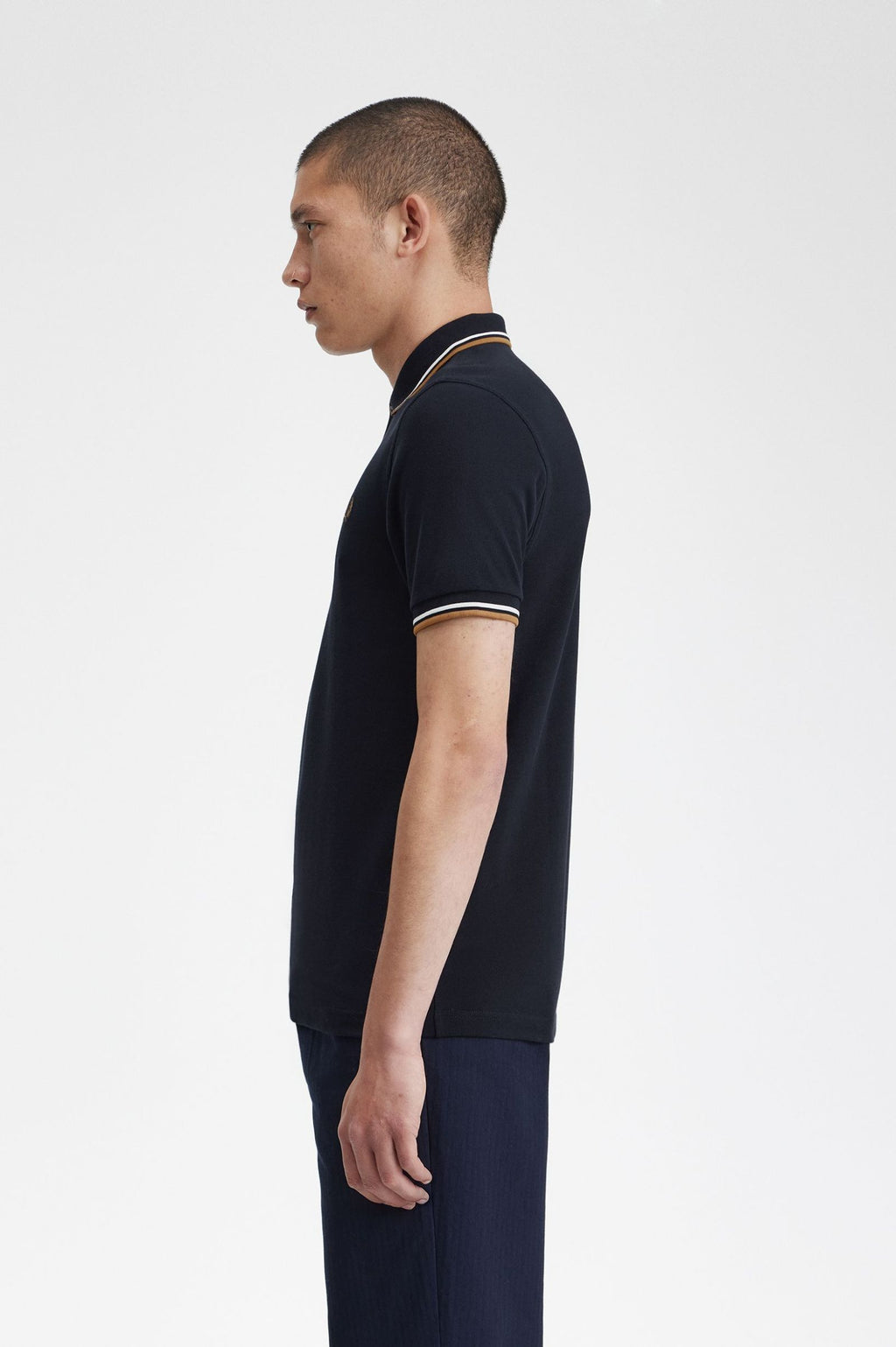Polo's korte mouw navy Fred Perry