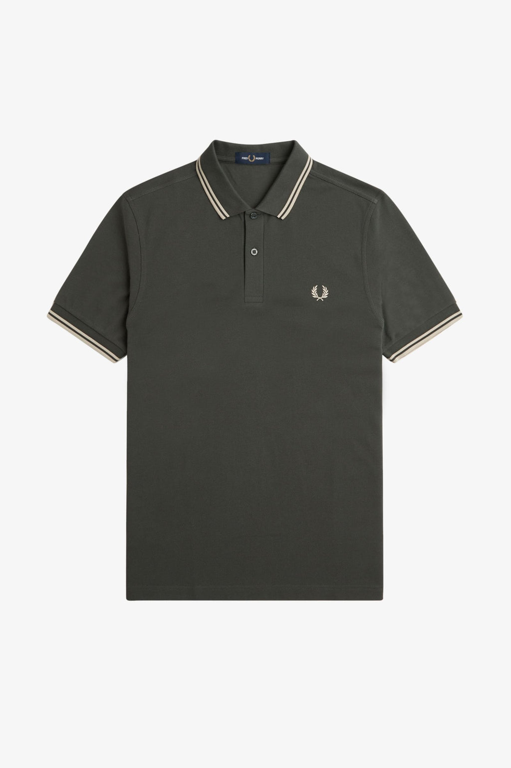 Polo's korte mouw groen Fred Perry