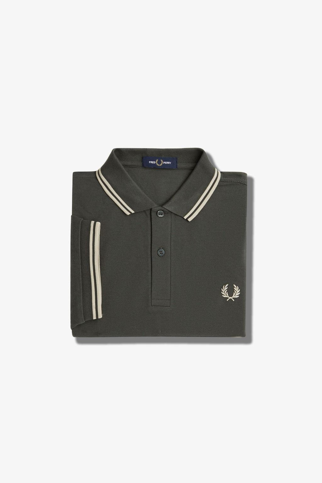 Polo's korte mouw groen Fred Perry