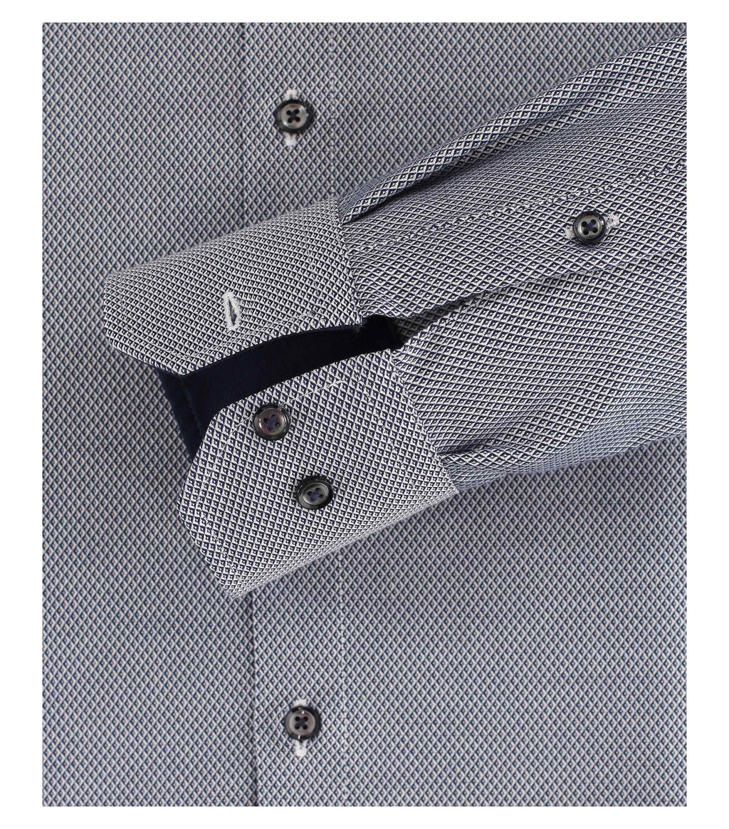 Hemden lange mouw blauw VENTI