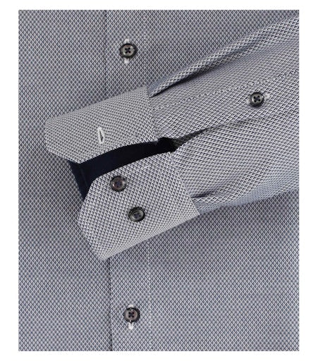 Hemden lange mouw blauw VENTI