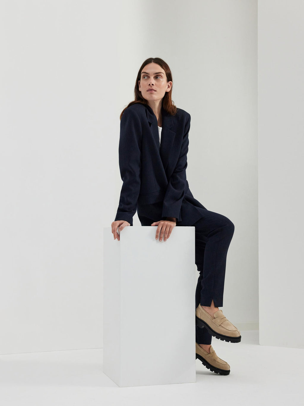 Blazers blauw Selected FEMME