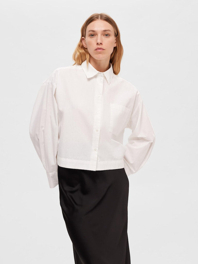 Blouses lange mouw wit Selected FEMME