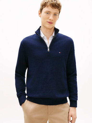 Pulls navy Tommy Hilfiger
