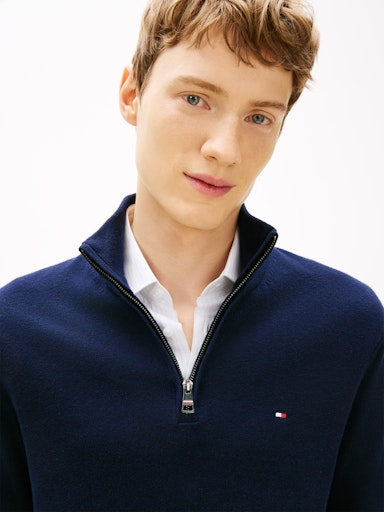 Pulls navy Tommy Hilfiger