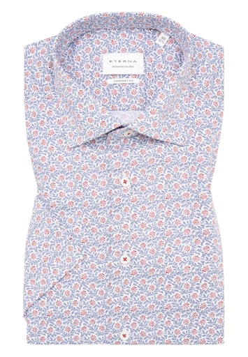 Hemden korte mouw rood ETERNA
