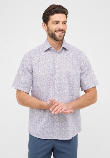 Hemden korte mouw rood ETERNA