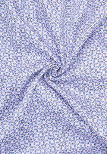 Hemden korte mouw blauw ETERNA
