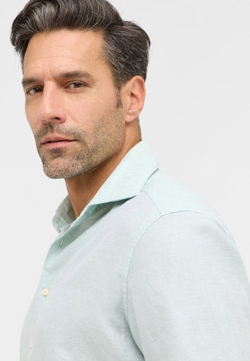 Hemden korte mouw groen ETERNA