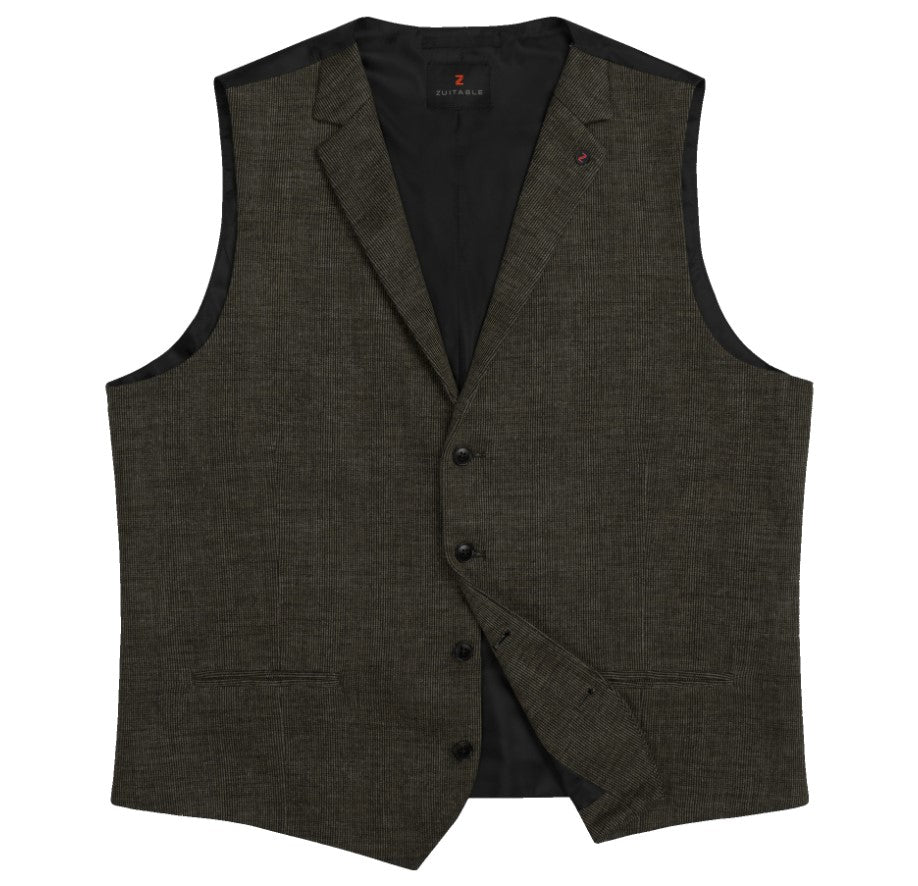 Kostuumgilets bruin Zuitable