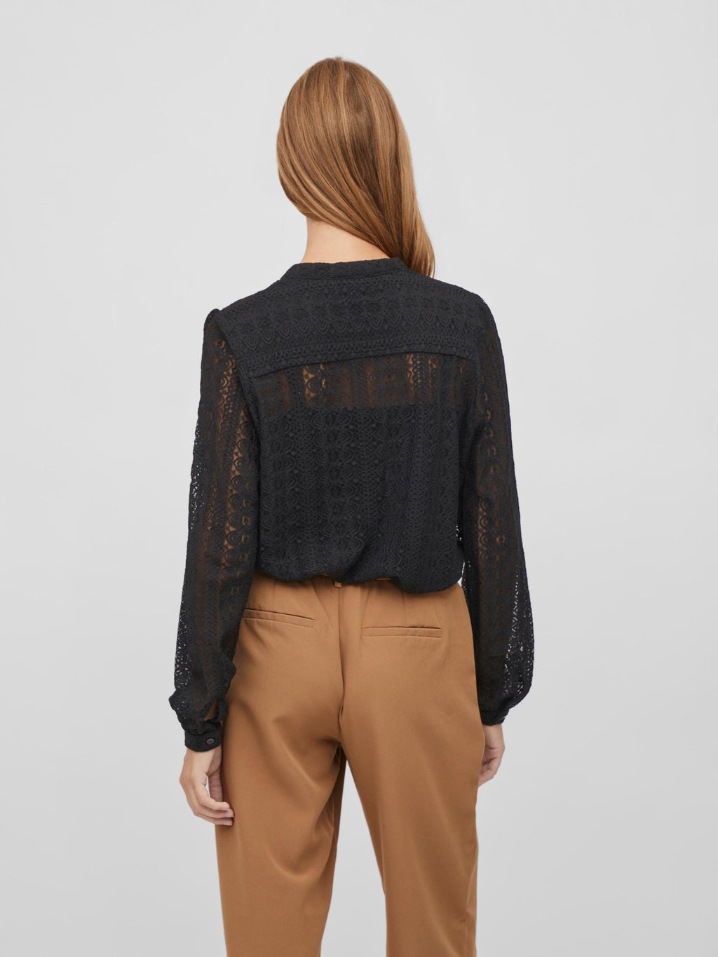 Blouses lange mouw zwart VILA