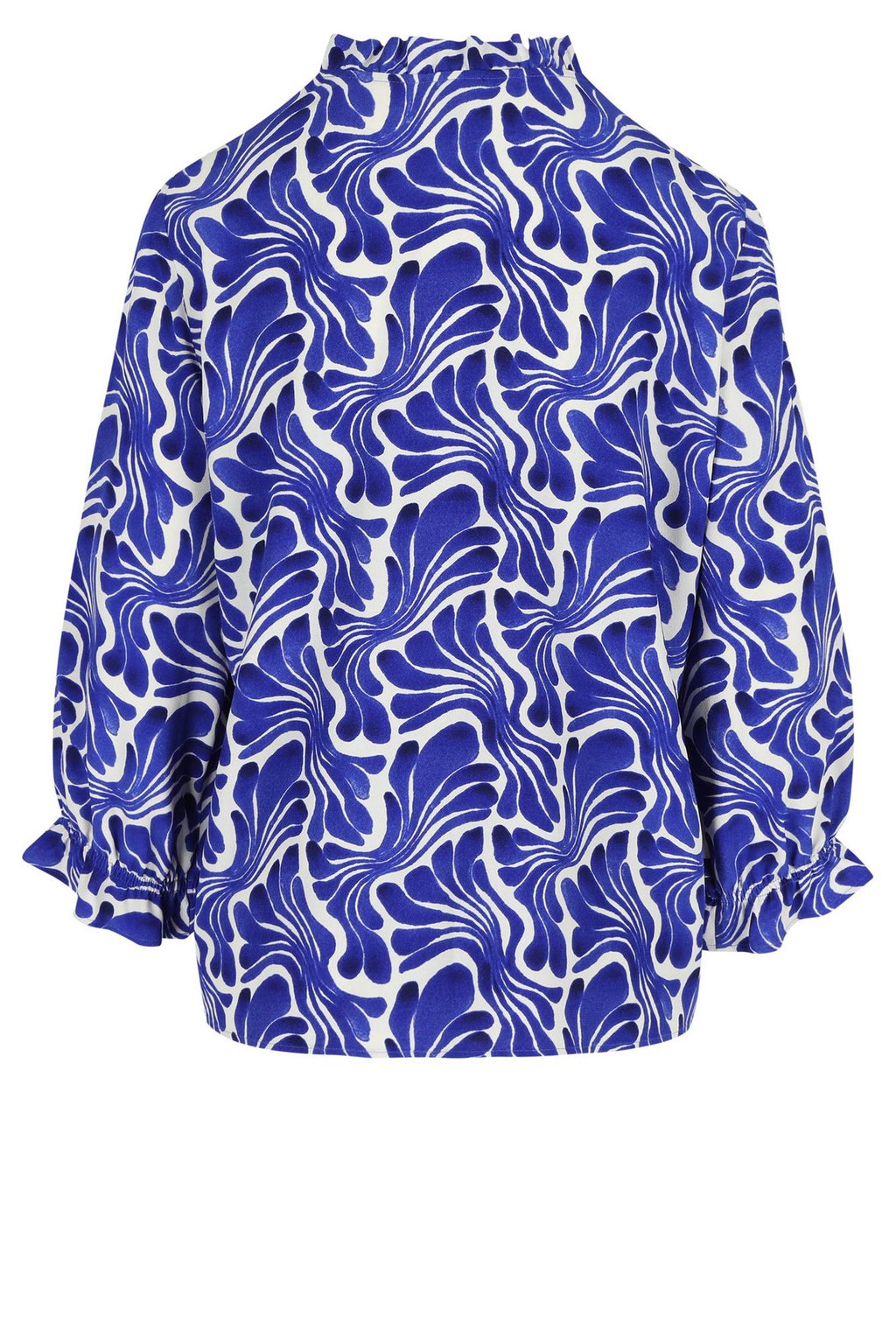 Blouses lange mouw blauw Mayerline