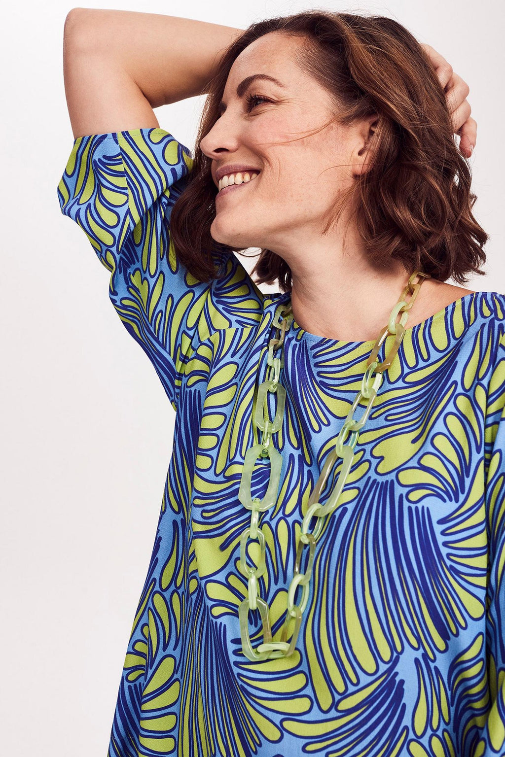 Blouses korte mouw blauw Mayerline