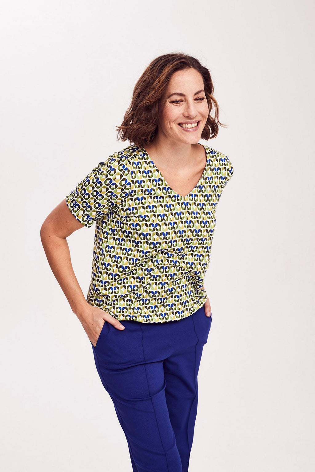Blouses korte mouw multicolor Mayerline