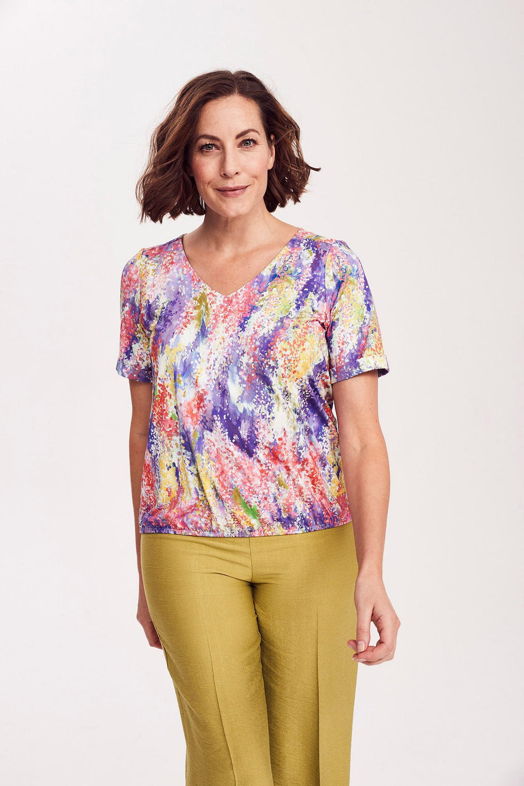 Blouses korte mouw multicolor Mayerline