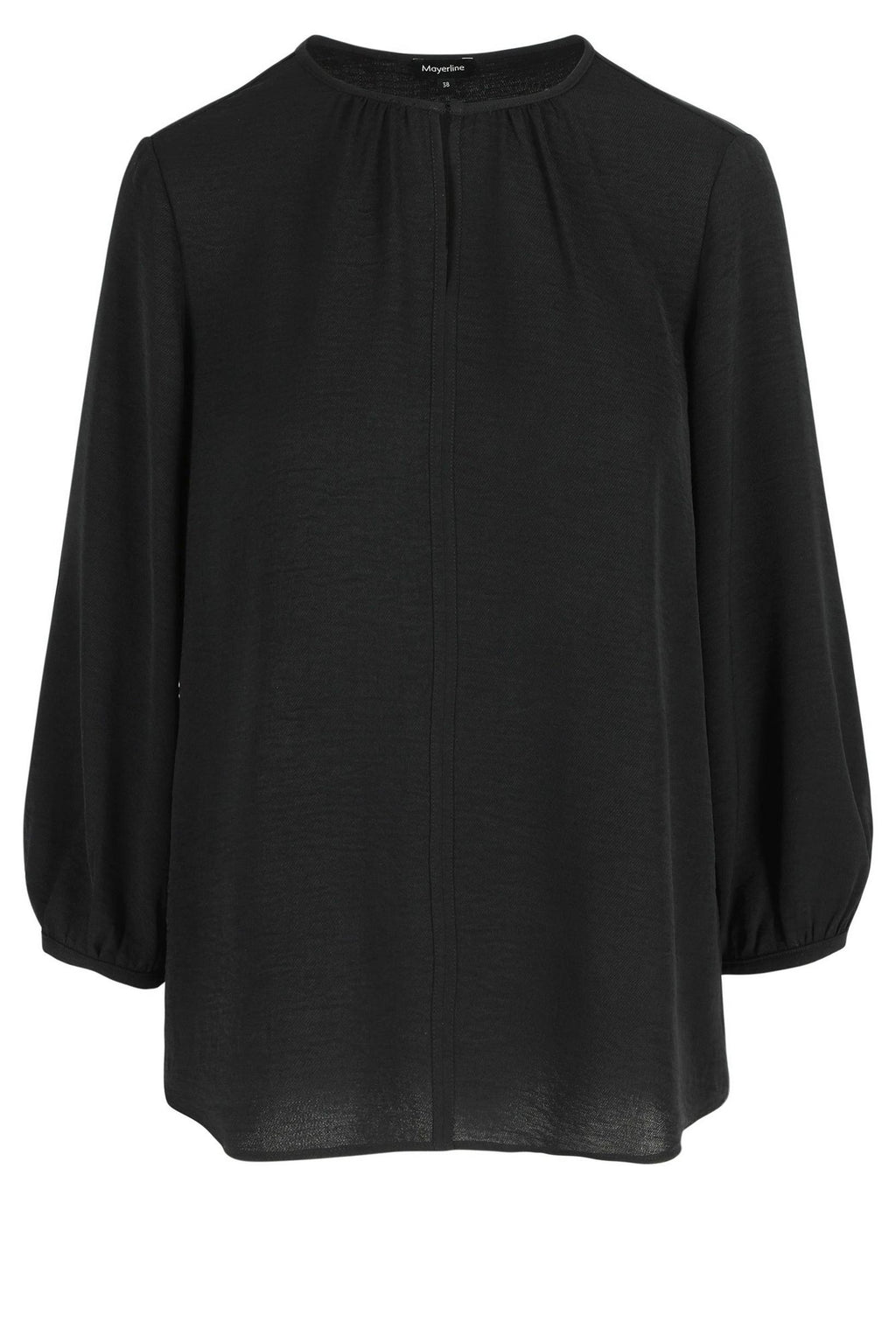Blouses lange mouw zwart Mayerline