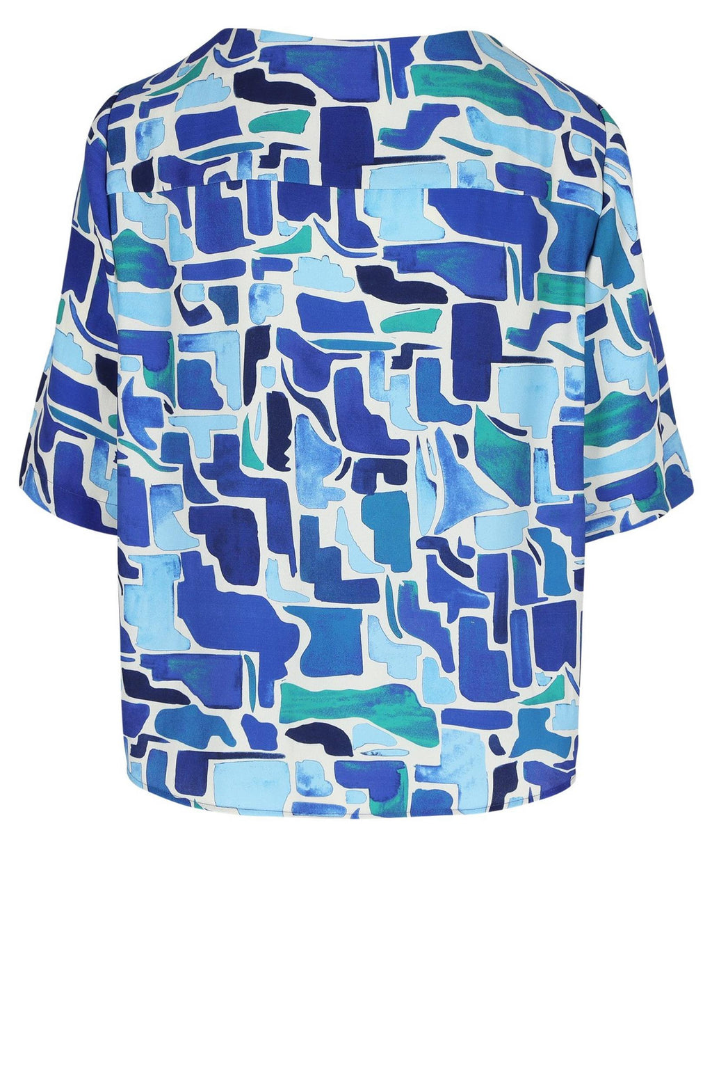 Blouses lange mouw blauw Mayerline