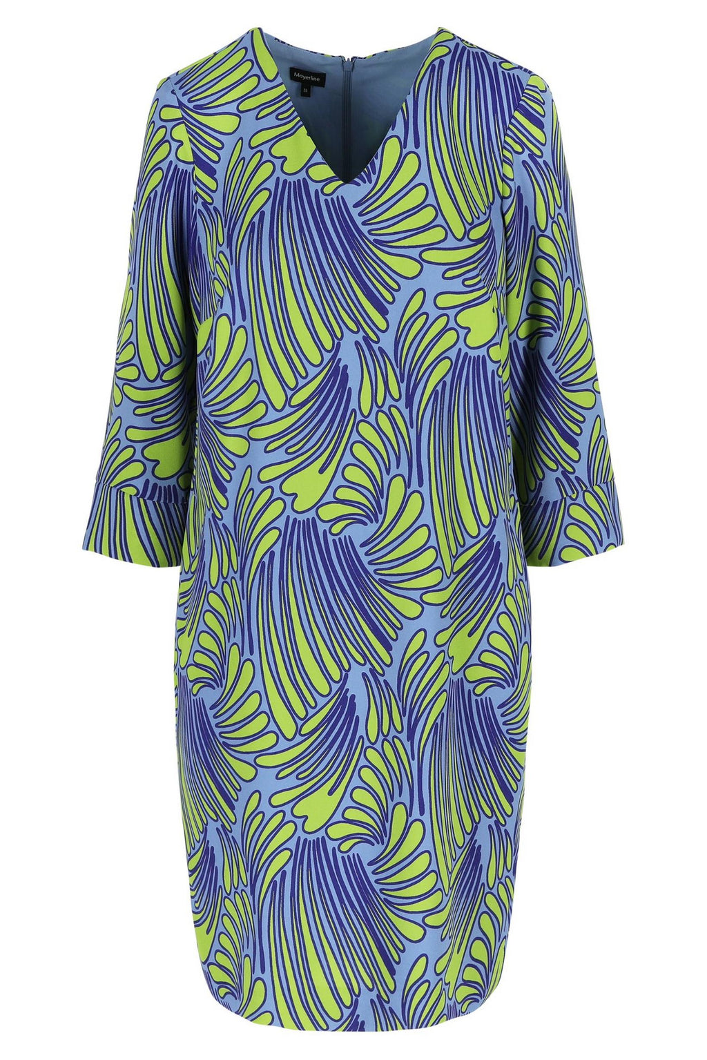 Jurken korte mouw blauw Mayerline