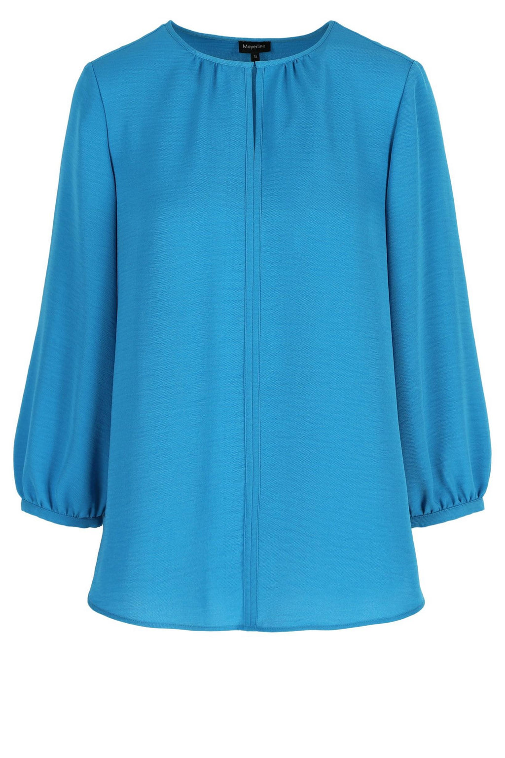 Blouses lange mouw blauw Mayerline