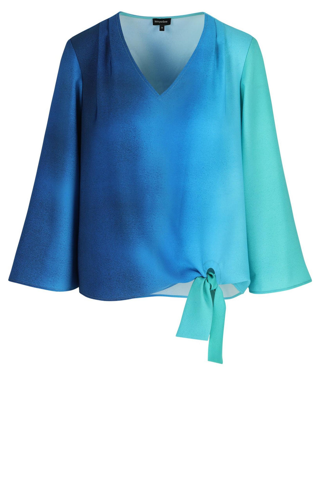 Blouses lange mouw groen Mayerline