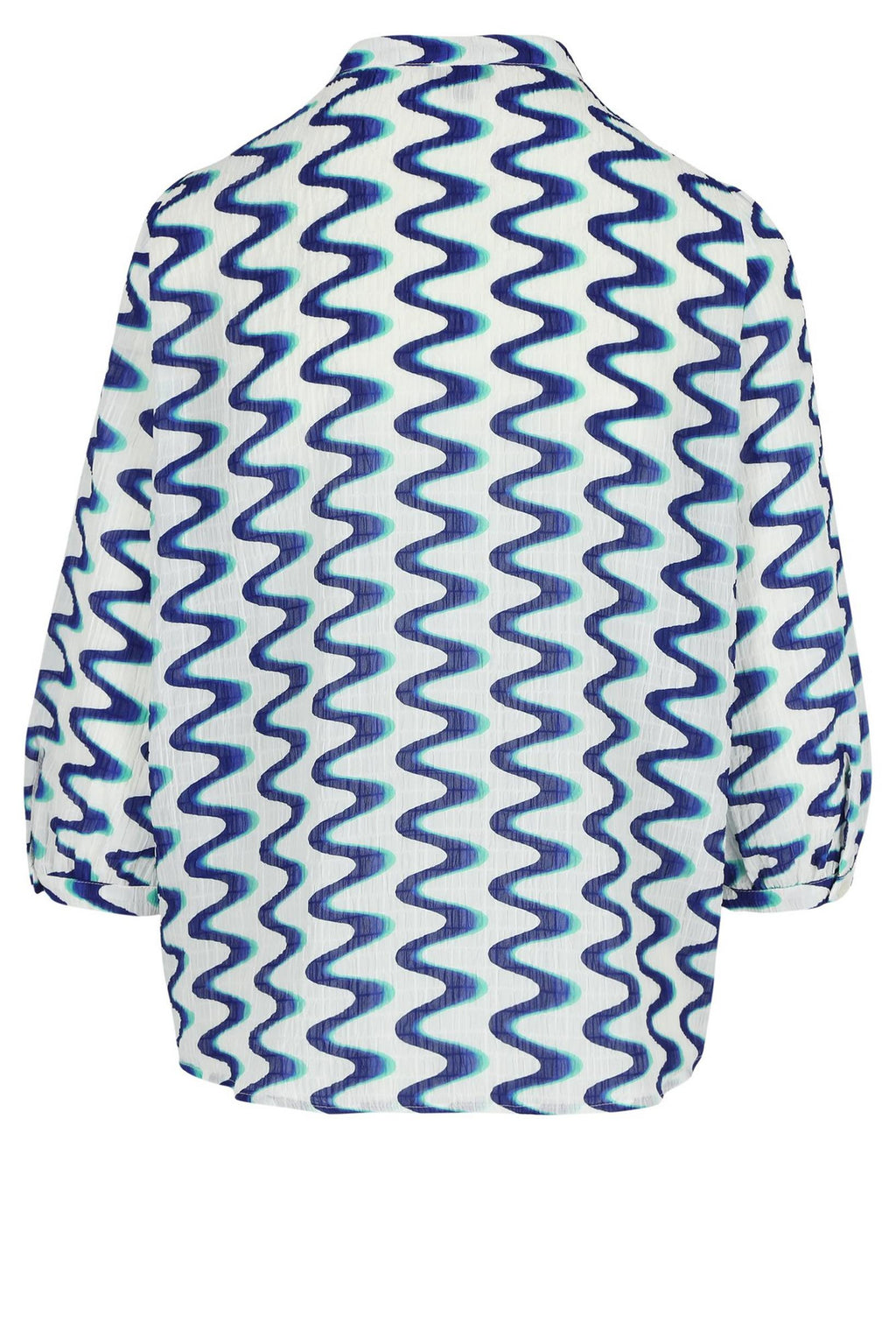 Blouses lange mouw blauw Mayerline