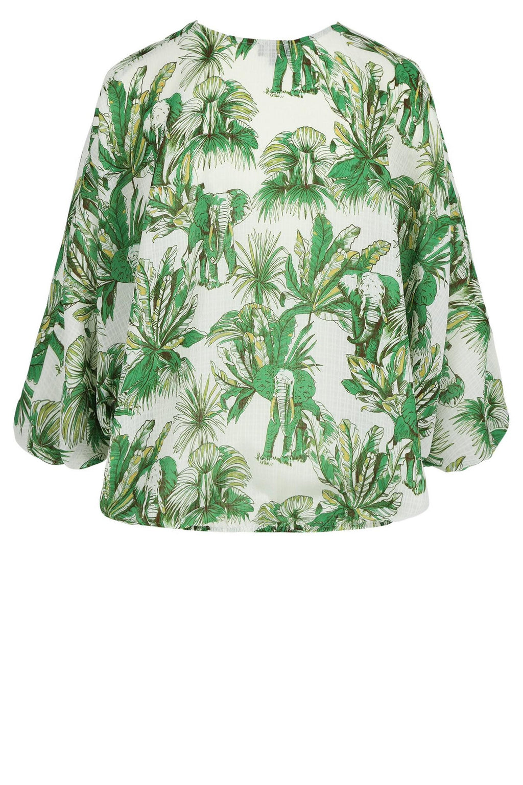 Blouses lange mouw groen Mayerline