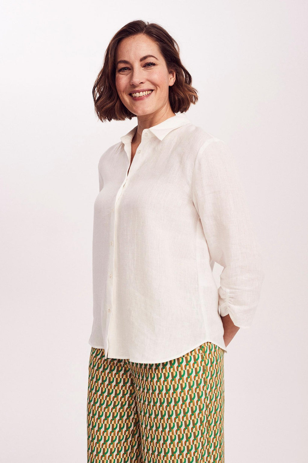 Blouses lange mouw wit Mayerline