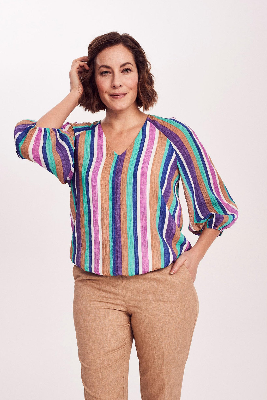 Blouses lange mouw multicolor Mayerline